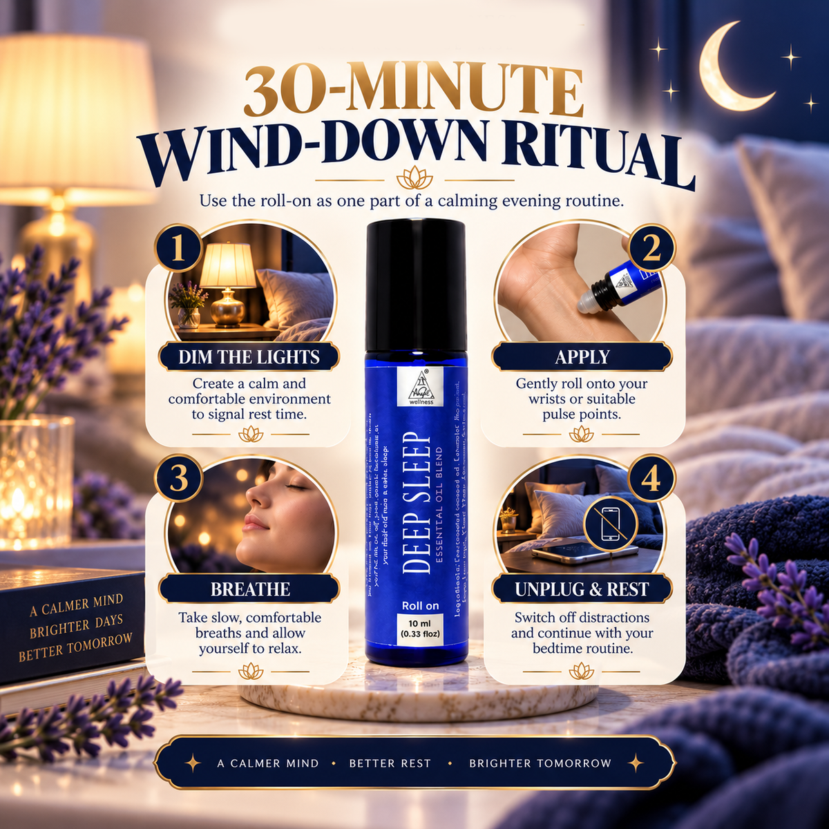 Deep sleep Essential Oil Roll on (10ml)