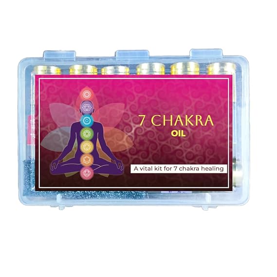 7 Chakra Oil Kit - 3ml each (Pack of 7)