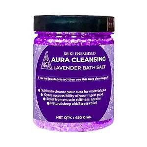 Aura cleansing bath salt Lavender - 450g