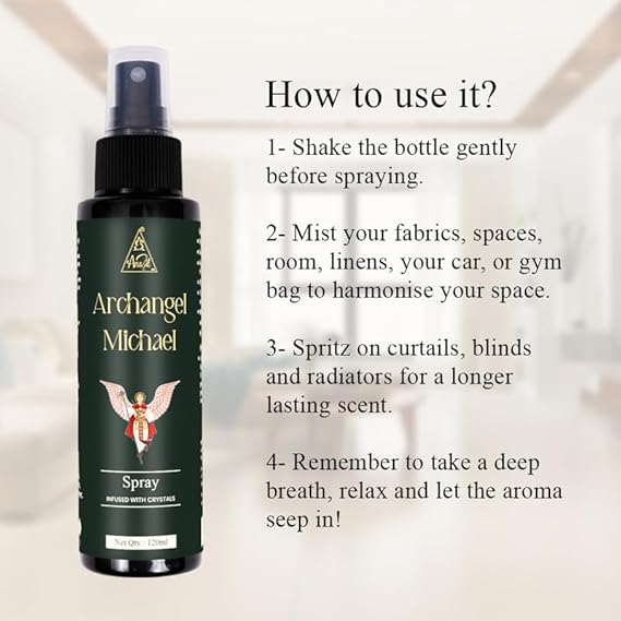 Archangel Michael Spray | Reiki Energized | Aromatherapy (120ml)