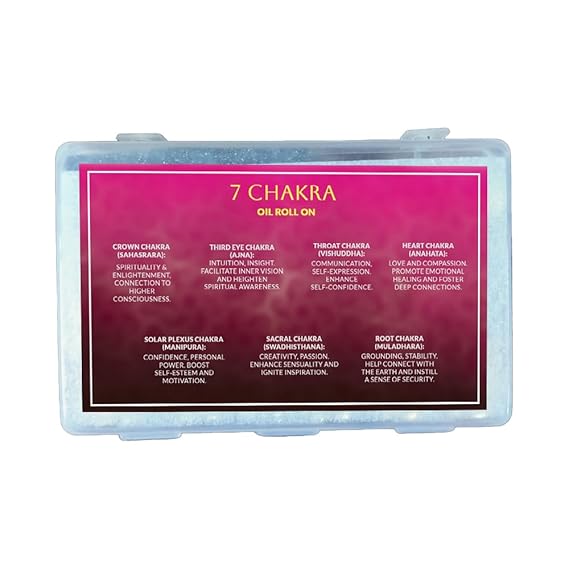 7 Chakra Oil Kit - 3ml each (Pack of 7)
