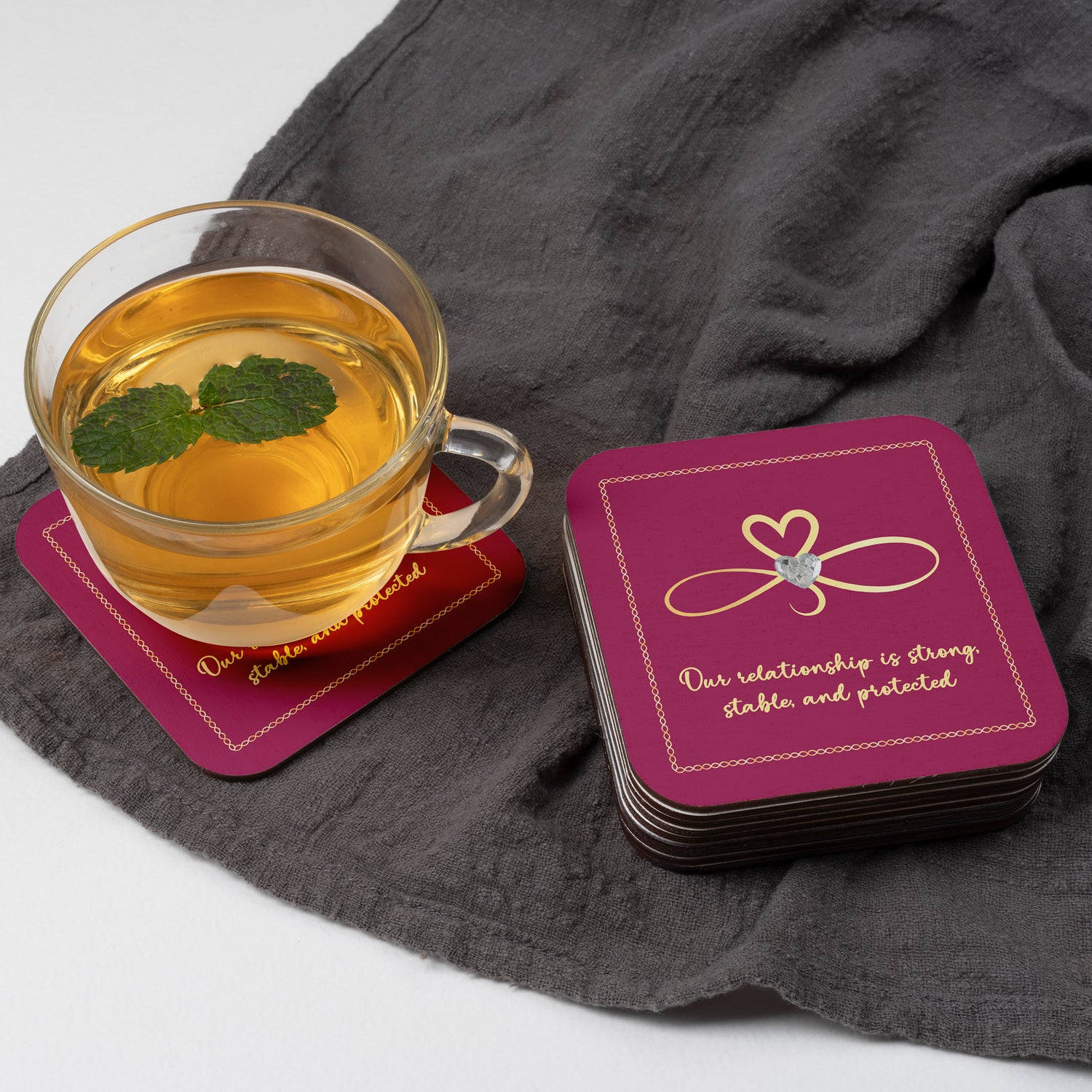 Commitment & Stability Coaster