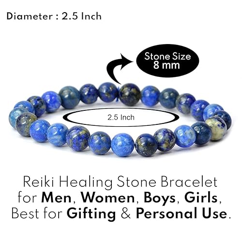 Lapis Lazuli Crystal Stone Bracelet
