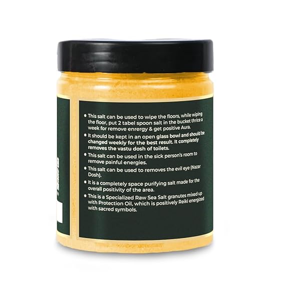 Protection Banishing Salt | Reiki Energized - 500gm