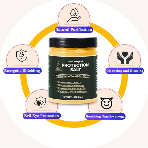 Protection Banishing Salt | Reiki Energized - 500gm