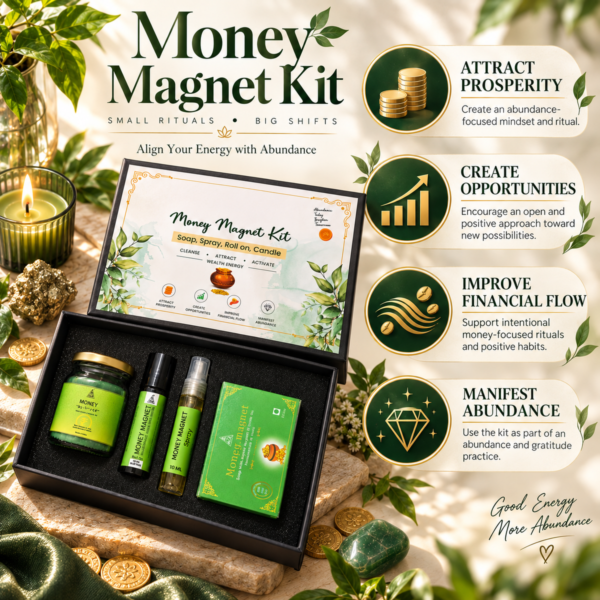 Money magnet Kit (Combo of 4)