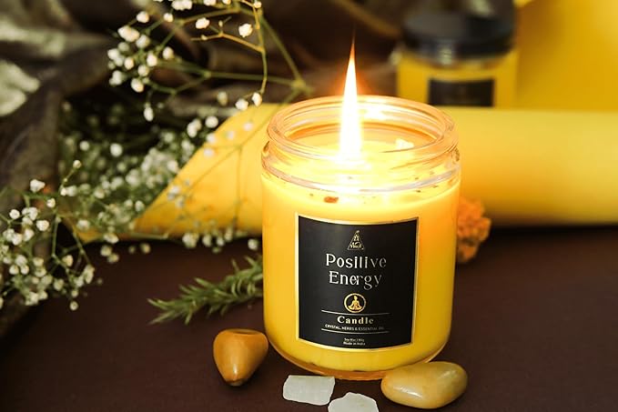 Positive energy candle | Reiki energized | Aromatherapy | 50-55 Hours