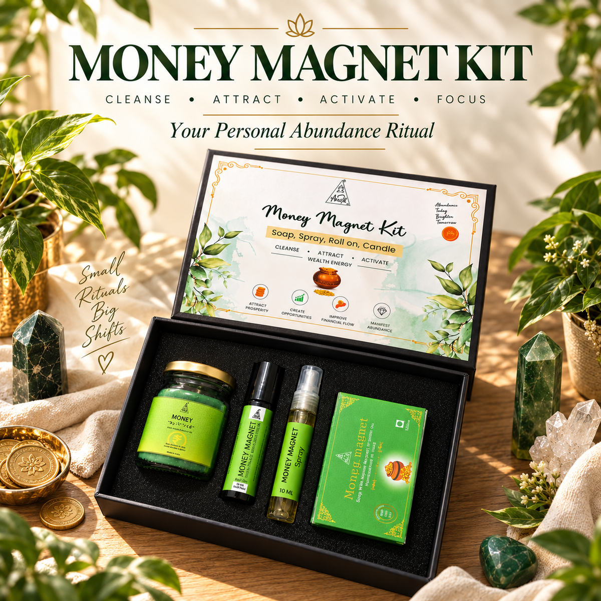Money magnet Kit (Combo of 4)