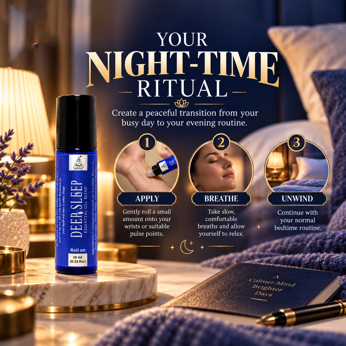 Deep sleep Essential Oil Roll on (10ml)
