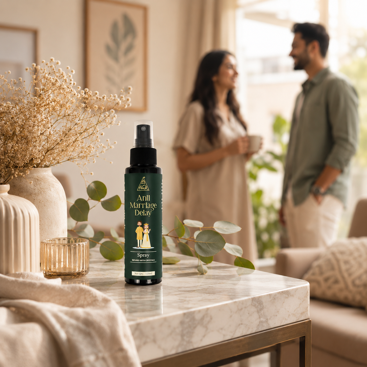 Anti Delay Marriage Spray | Reiki Energized | Aromatherapy (120ml)