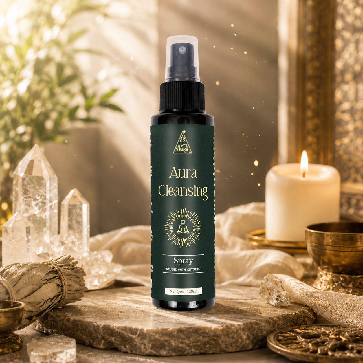 Aura cleansing spray | Reiki Energized | Aromatherapy (120ml)