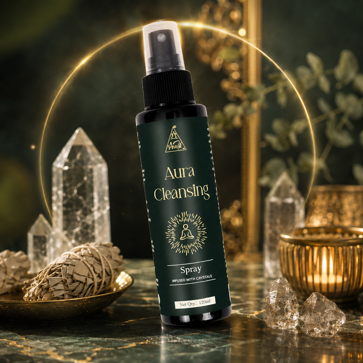 Aura cleansing spray | Reiki Energized | Aromatherapy (120ml)