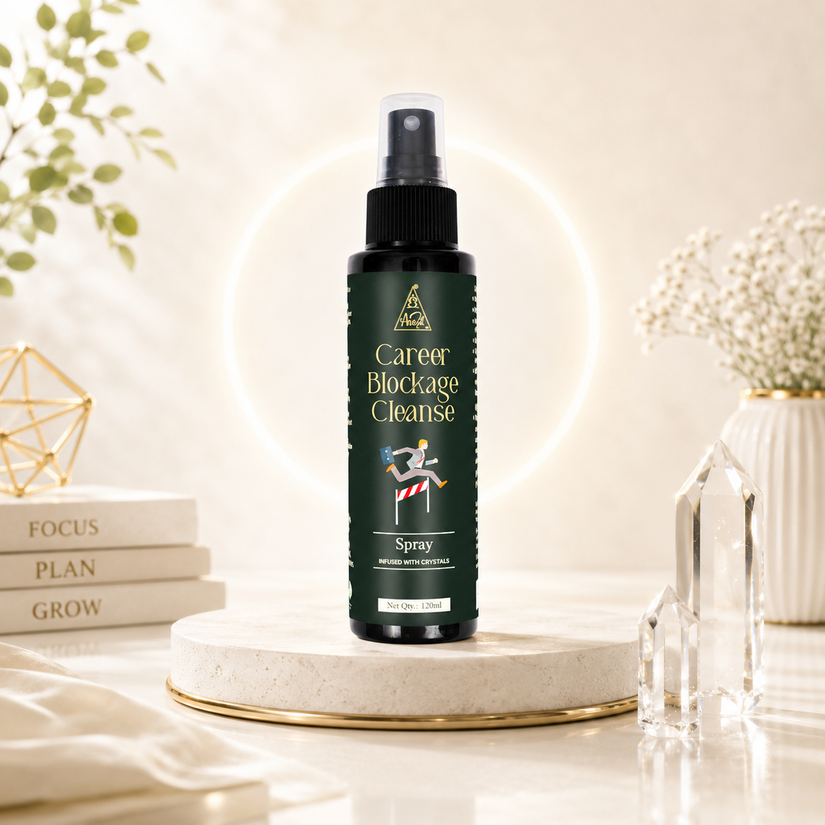 Career Blockage Cleanse Spray | Reiki Energized | Aromatherapy (120ml)