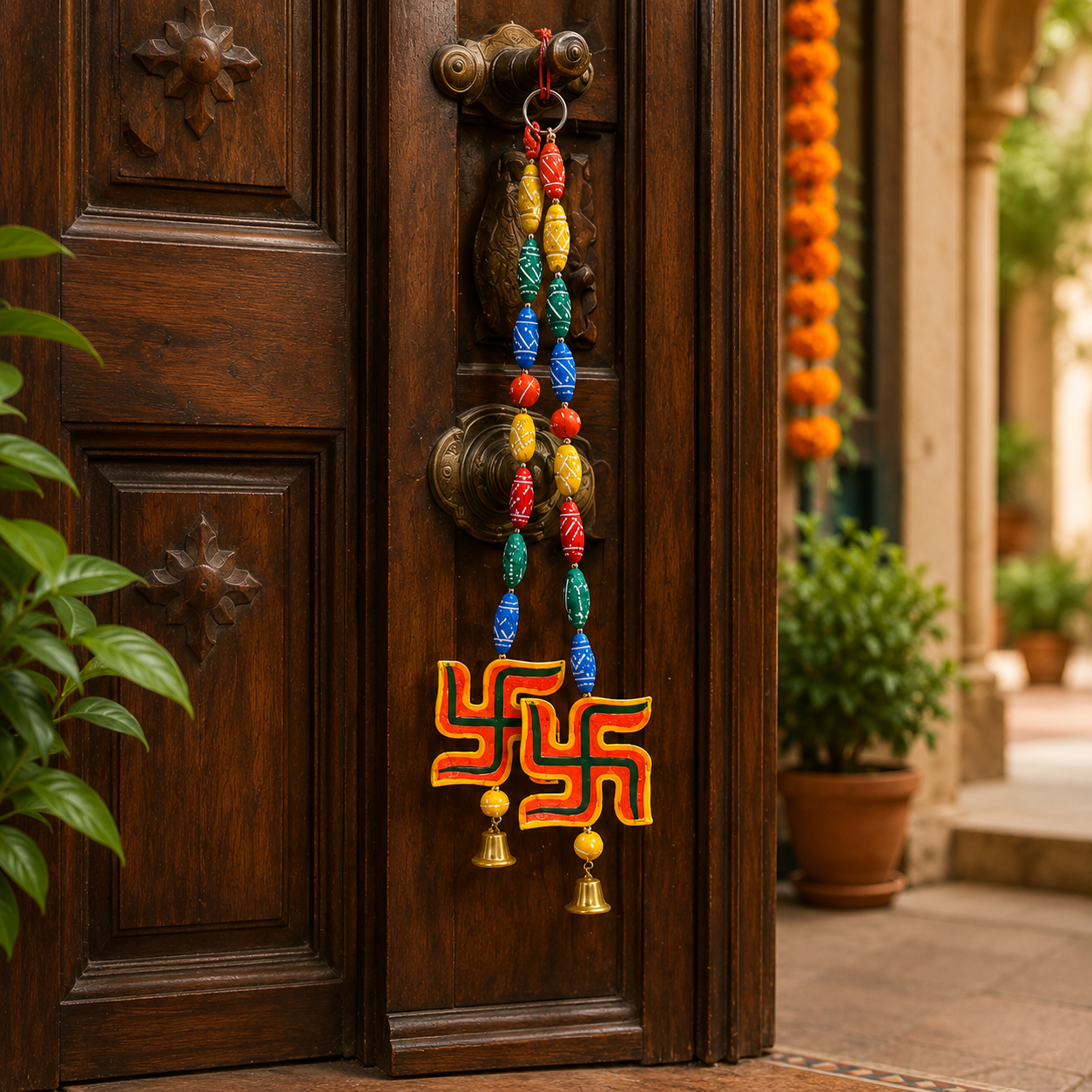 Swastik Wall Hanging Decor (2 Pack)