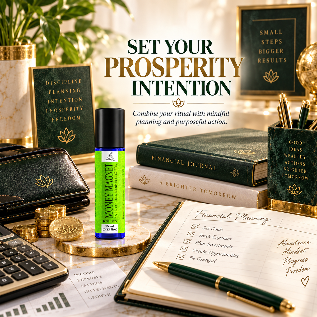 Money magnet Essential Oil Roll on (10ml)