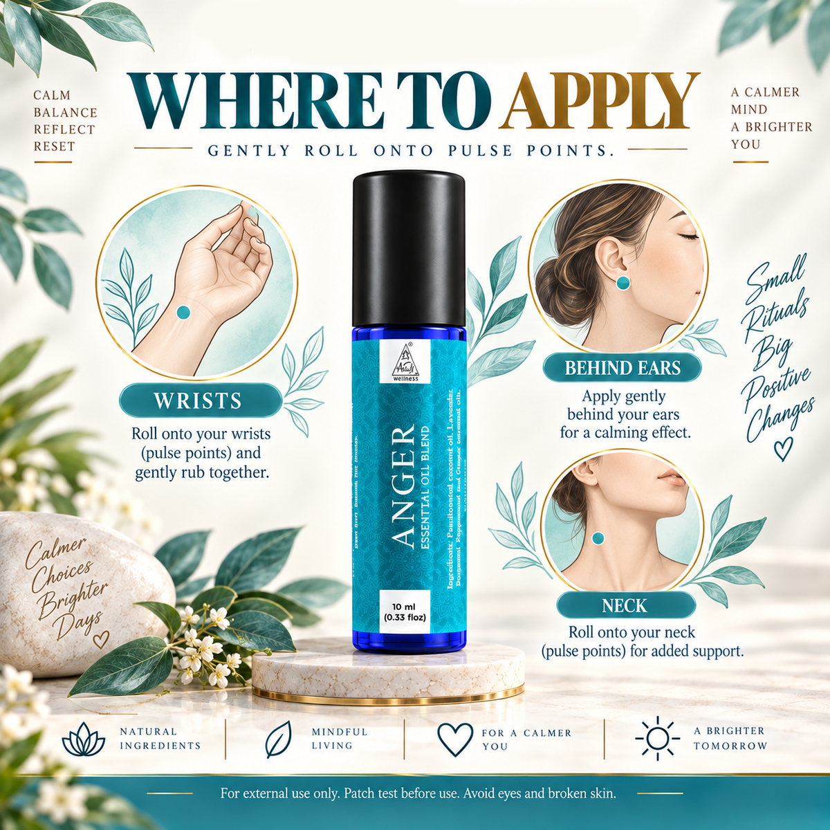 Anger Essential Oil Roll on (10ml)