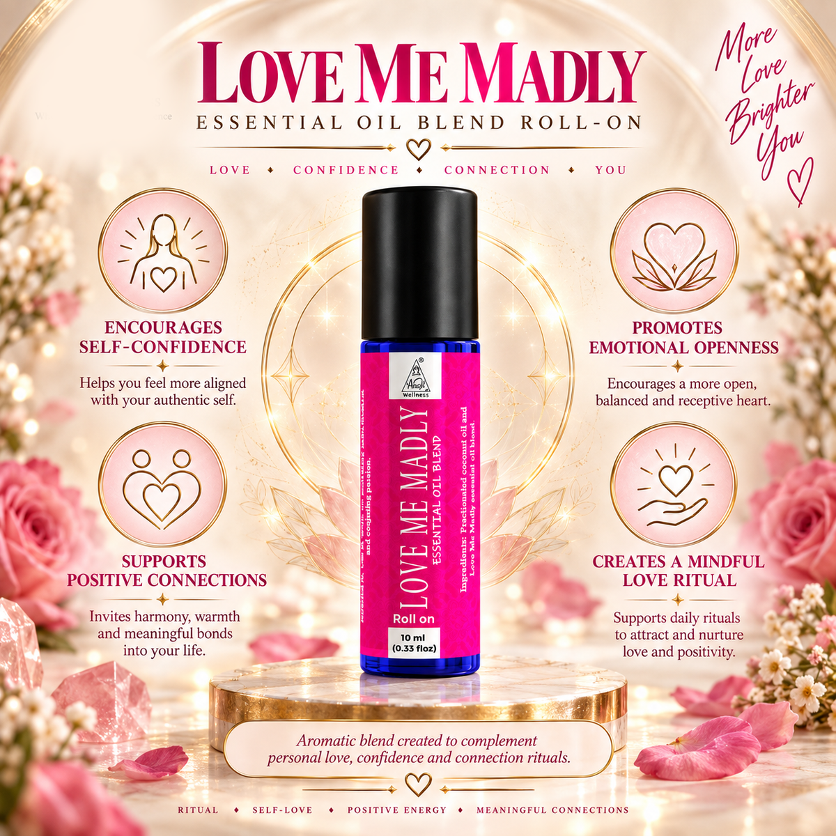 Love me madly Essential Oil Roll on (10ml)