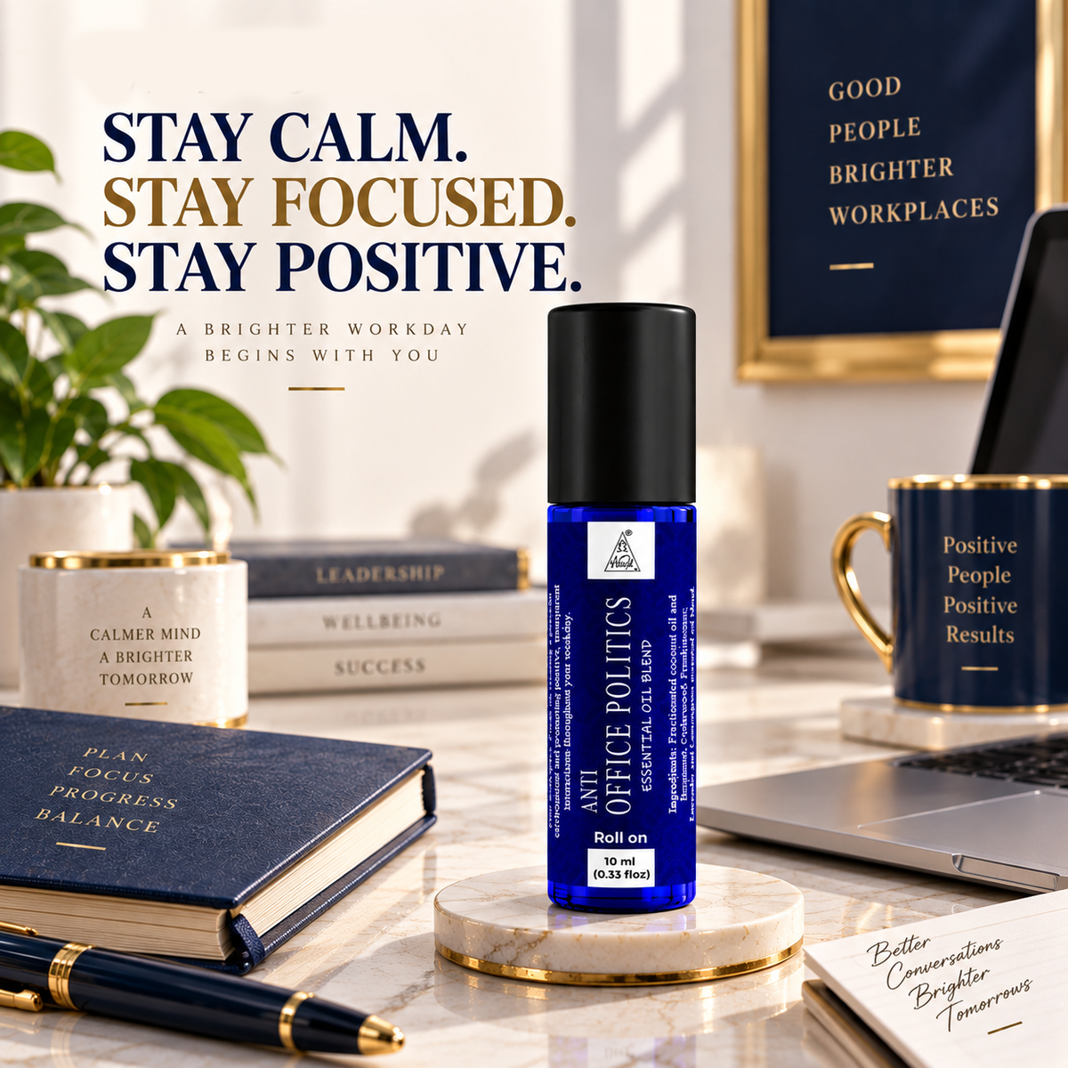 Anti office politics Essential Oil Roll on (10ml)