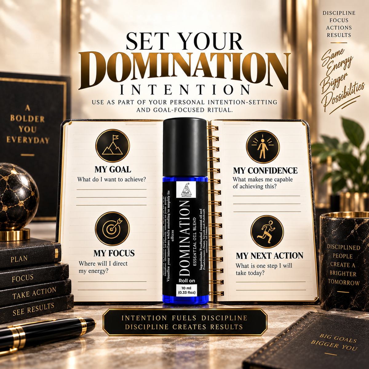 Domination Essential Oil Roll on (10ml)