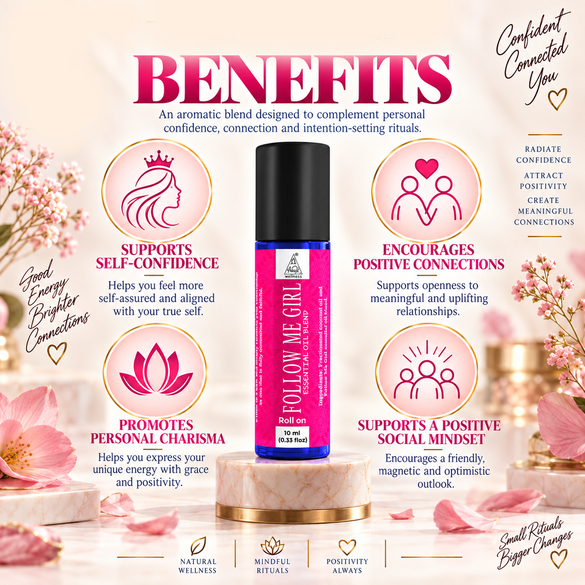 Follow me girl Essential Oil Roll on (10ml)
