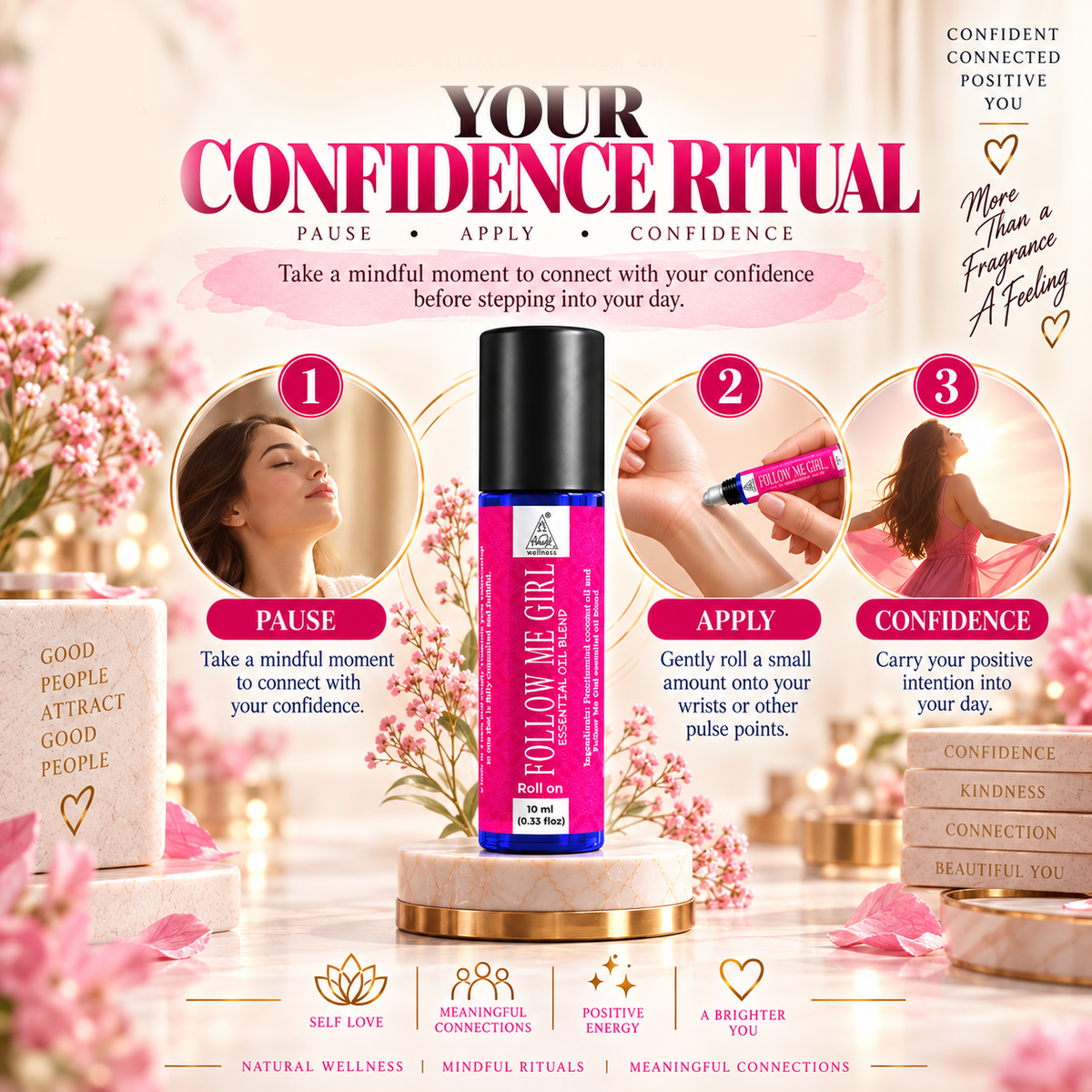 Follow me girl Essential Oil Roll on (10ml)