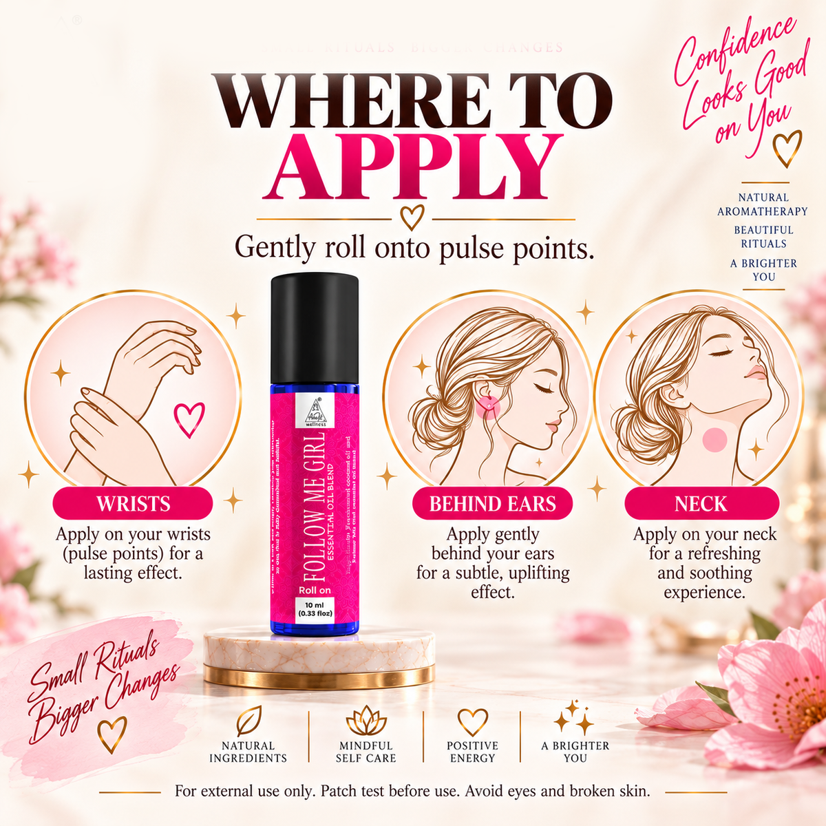 Follow me girl Essential Oil Roll on (10ml)
