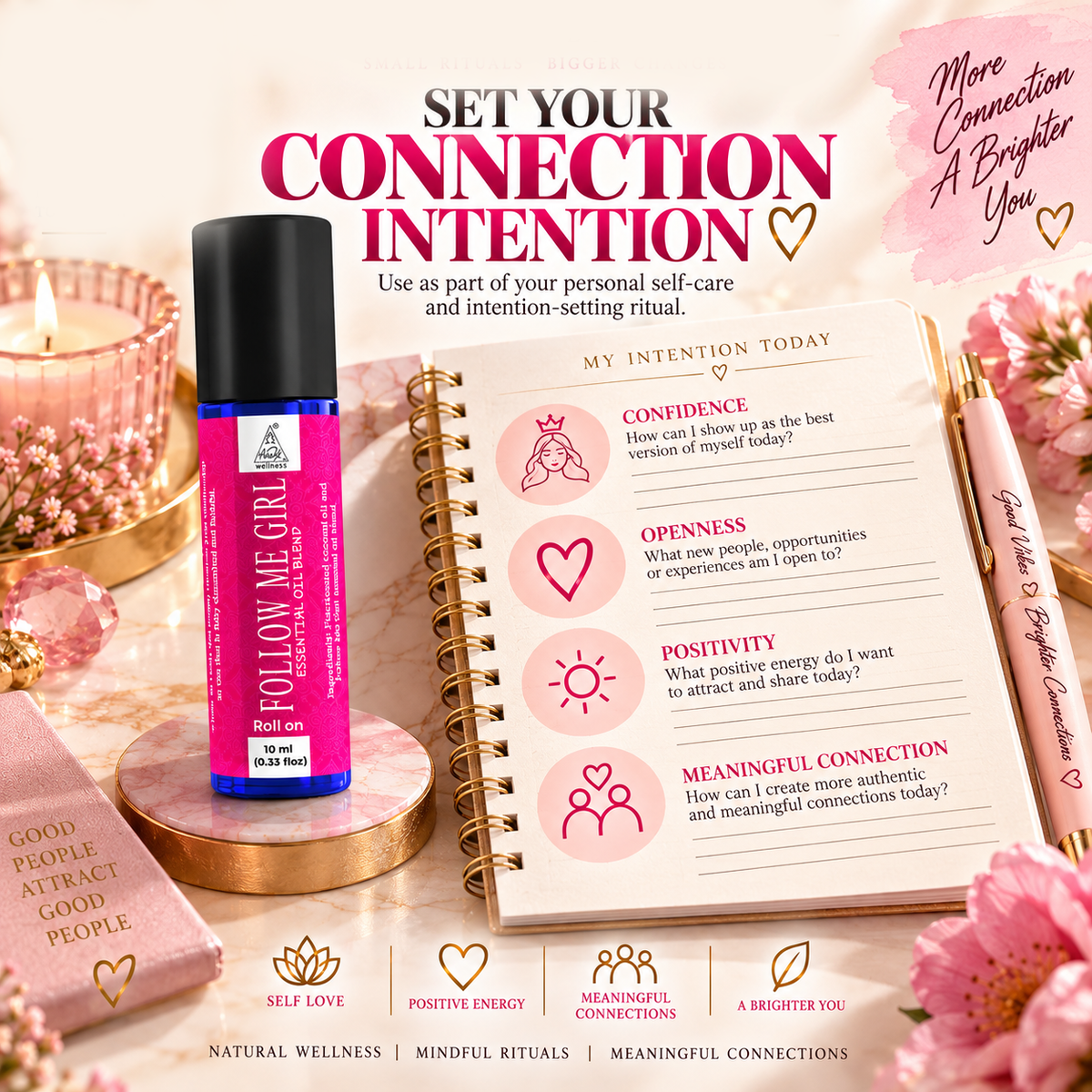 Follow me girl Essential Oil Roll on (10ml)