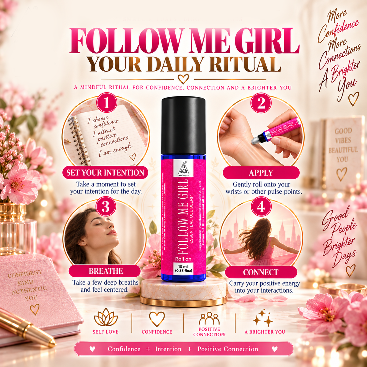 Follow me girl Essential Oil Roll on (10ml)