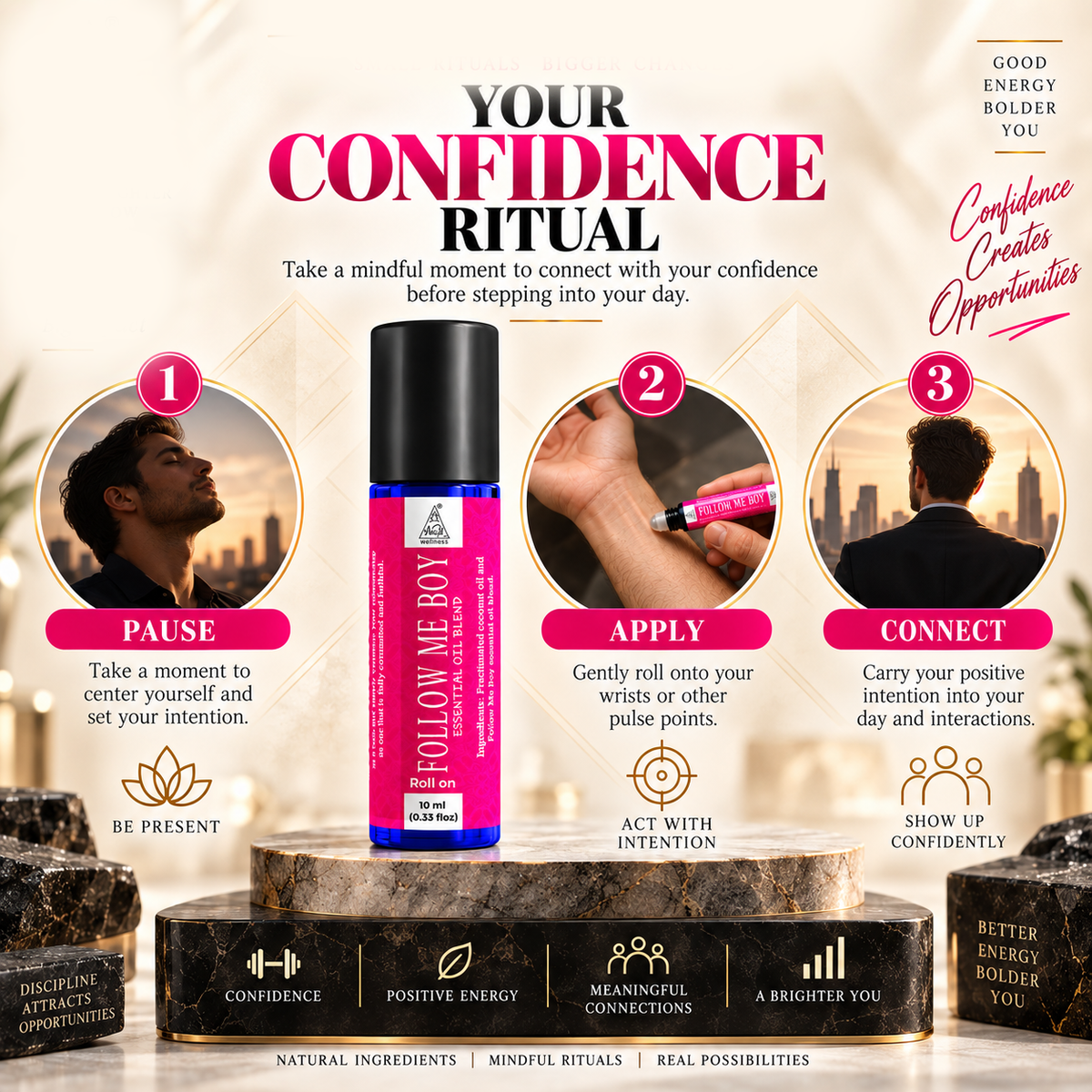 Follow me boy Essential Oil Roll on (10ml)