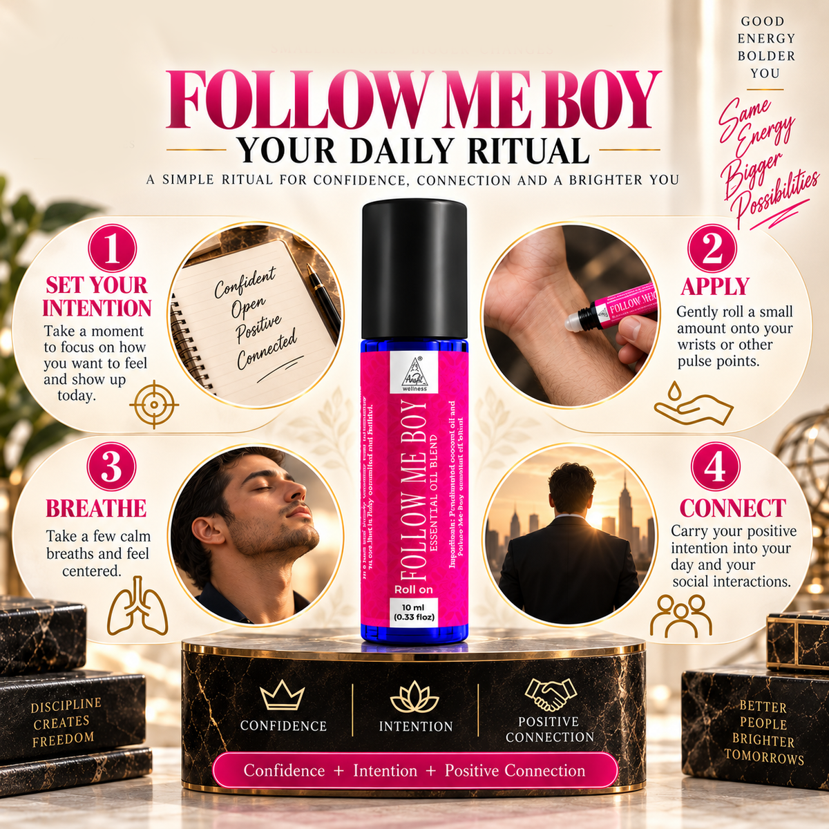 Follow me boy Essential Oil Roll on (10ml)