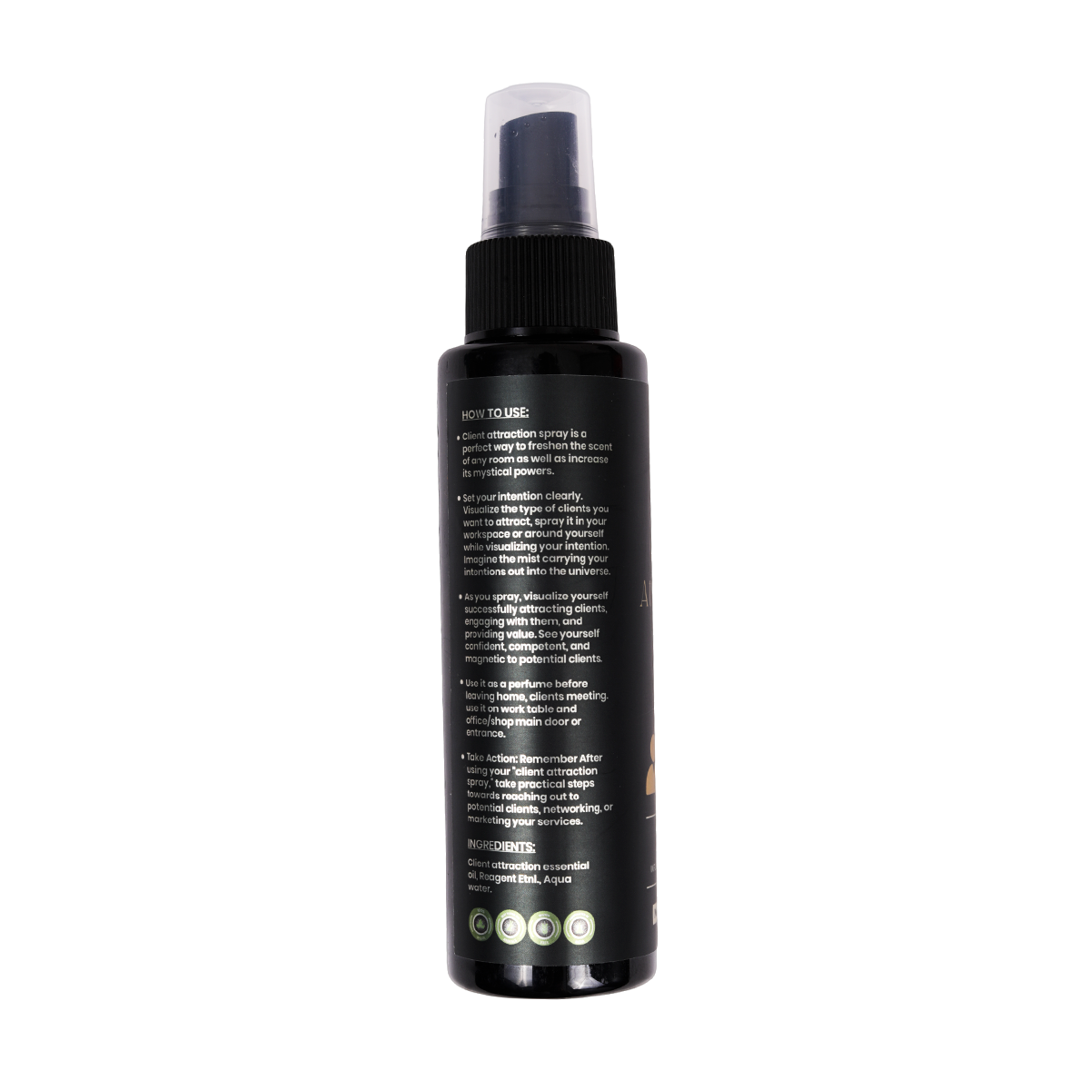 Client attraction spray