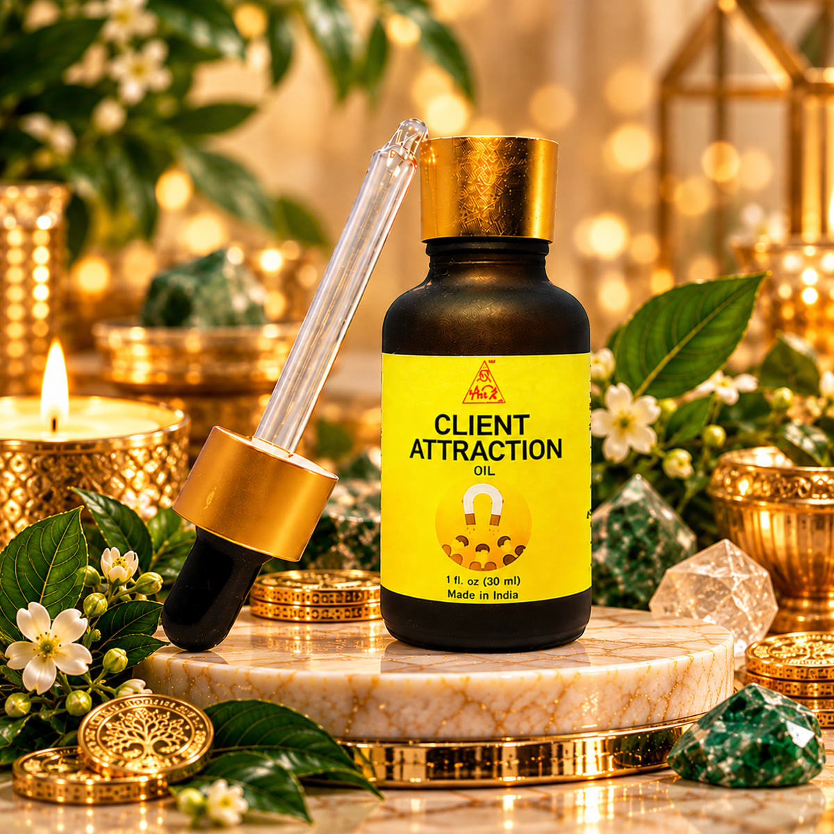 Client attraction oil | Reiki Energized | Aromatherapy | 30 ml