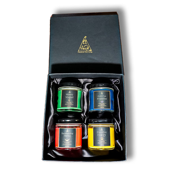 Prosperity & Harmony Luxurious Candle Set of 4