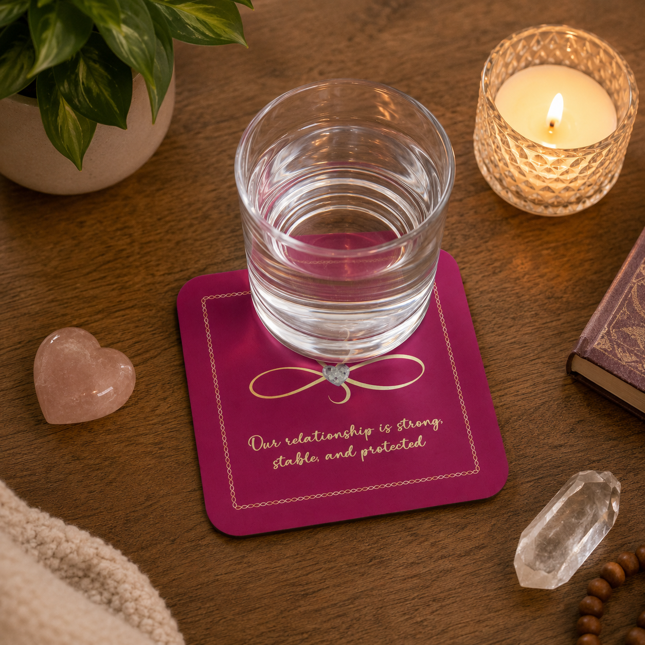 Commitment & Stability Coaster