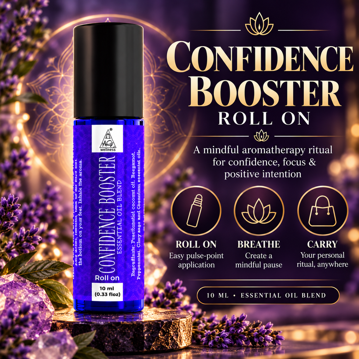 Confidence Essential Oil Roll on (10ml)