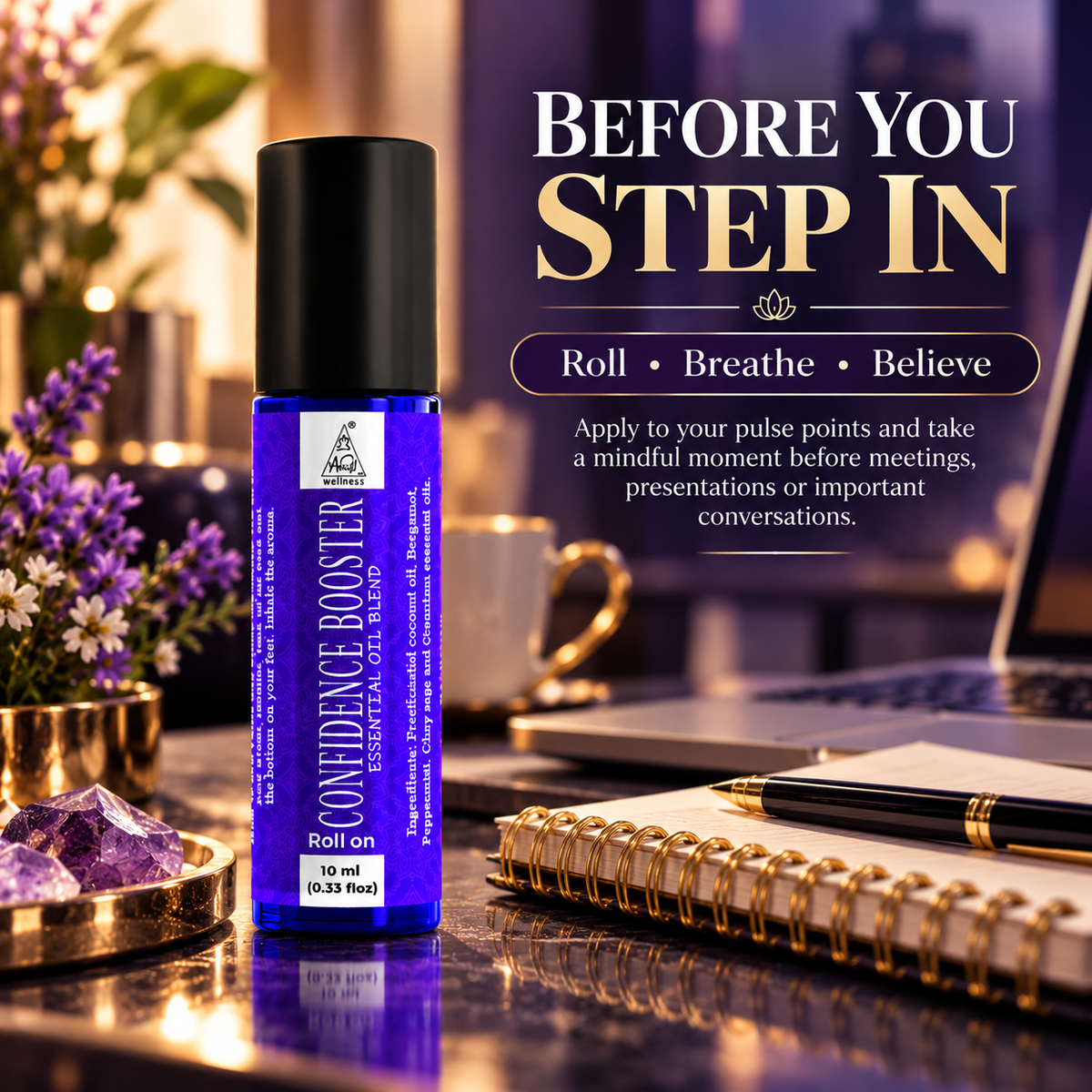 Confidence Essential Oil Roll on (10ml)