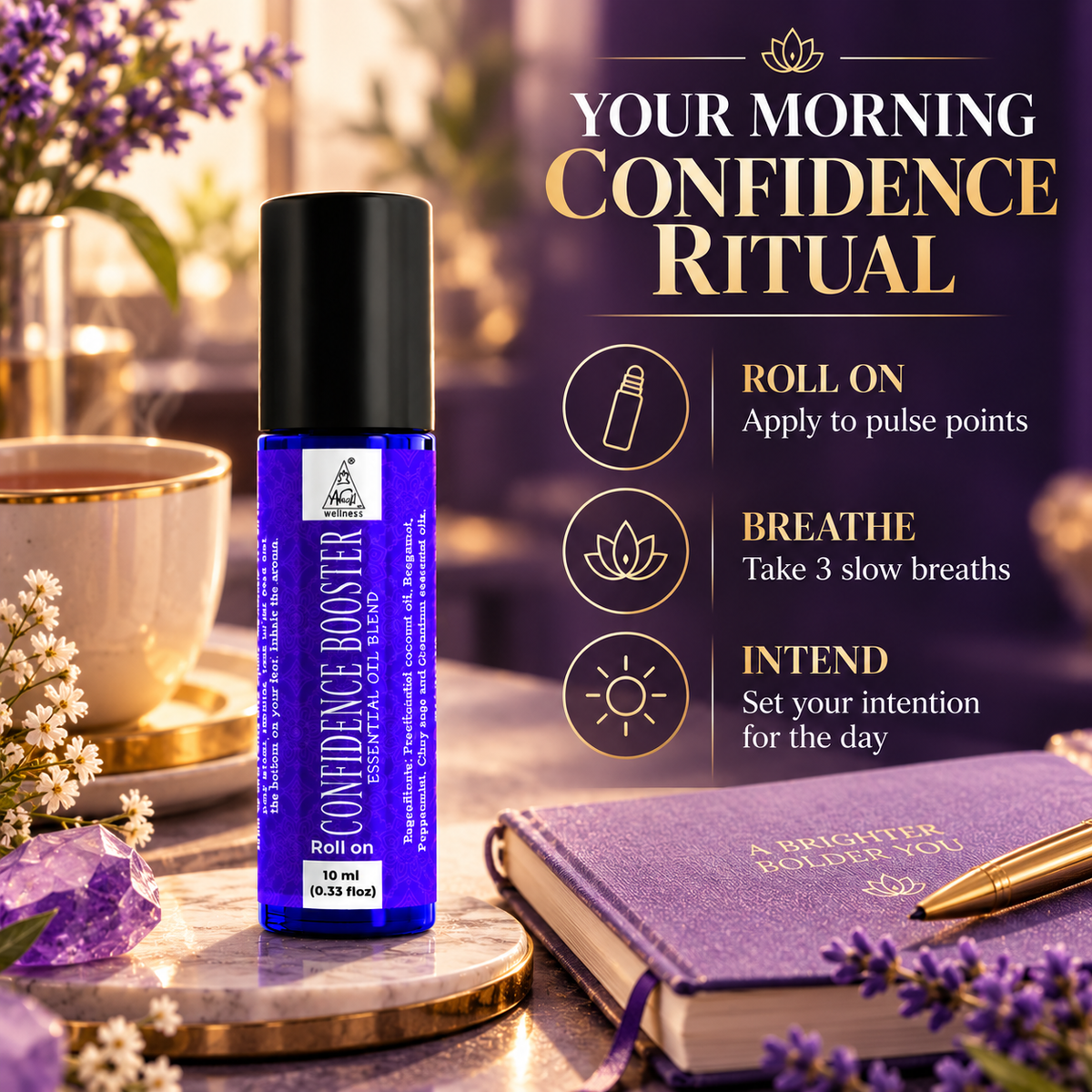 Confidence Essential Oil Roll on (10ml)