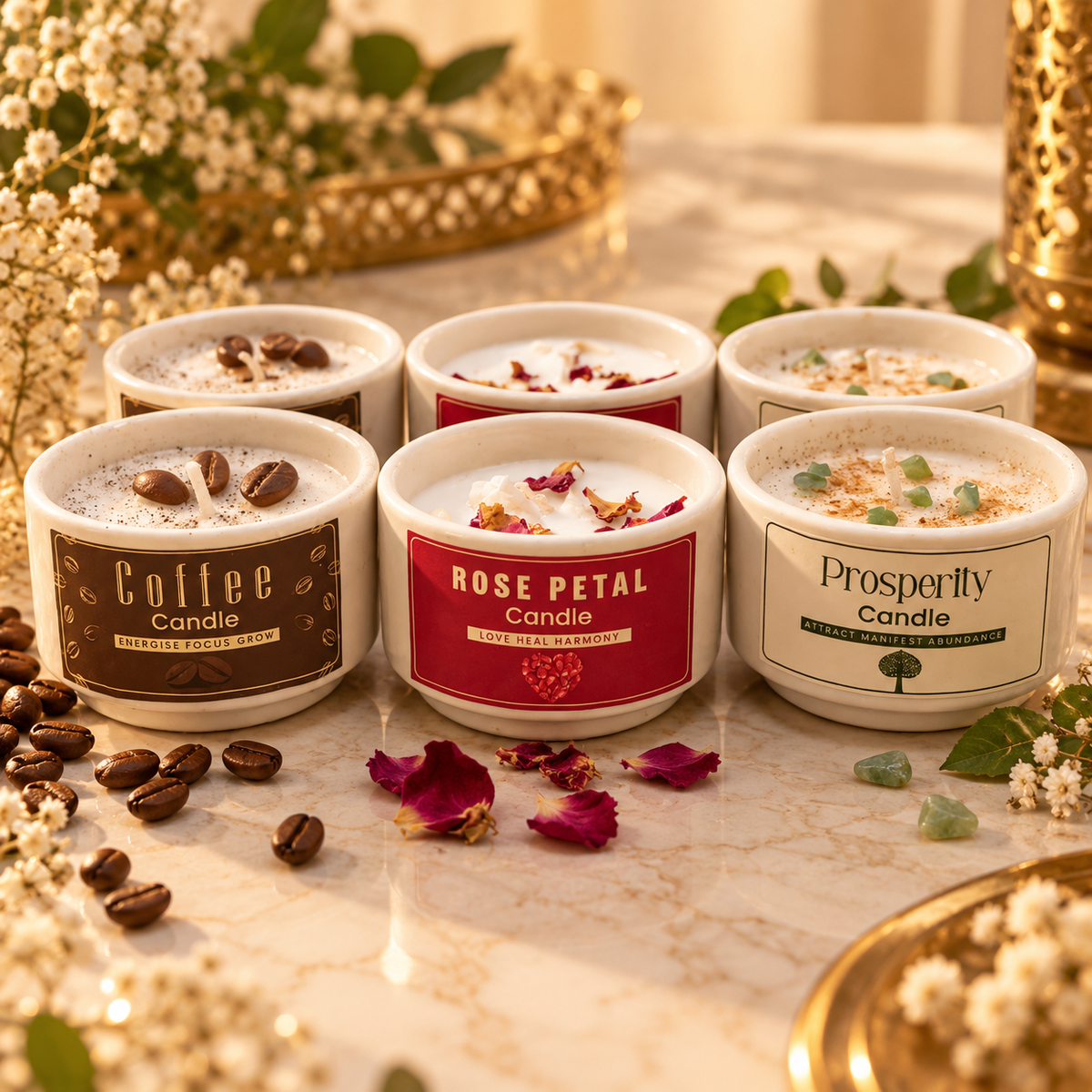 TRI SHAKTI Candle Harmony Box