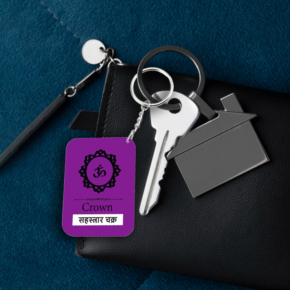 Crown Chakra Key Chain