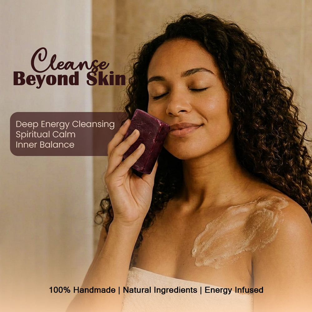 Crown Chakra bath Soap 100g (Pack of 1)