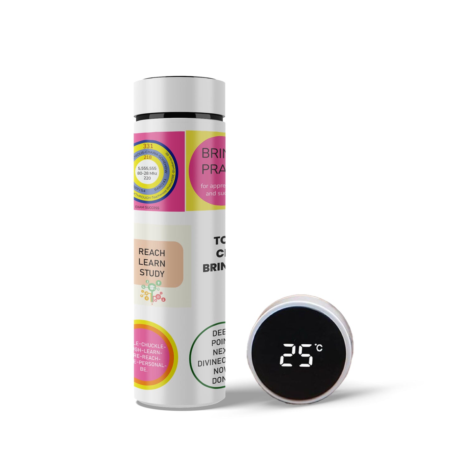 Education Booster Water Temperature Bottle – 500ml