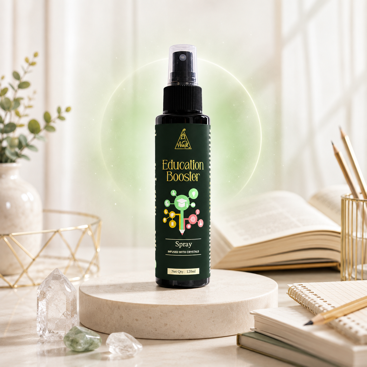 Education Booster Spray | Reiki Energized | Aromatherapy (120ml)