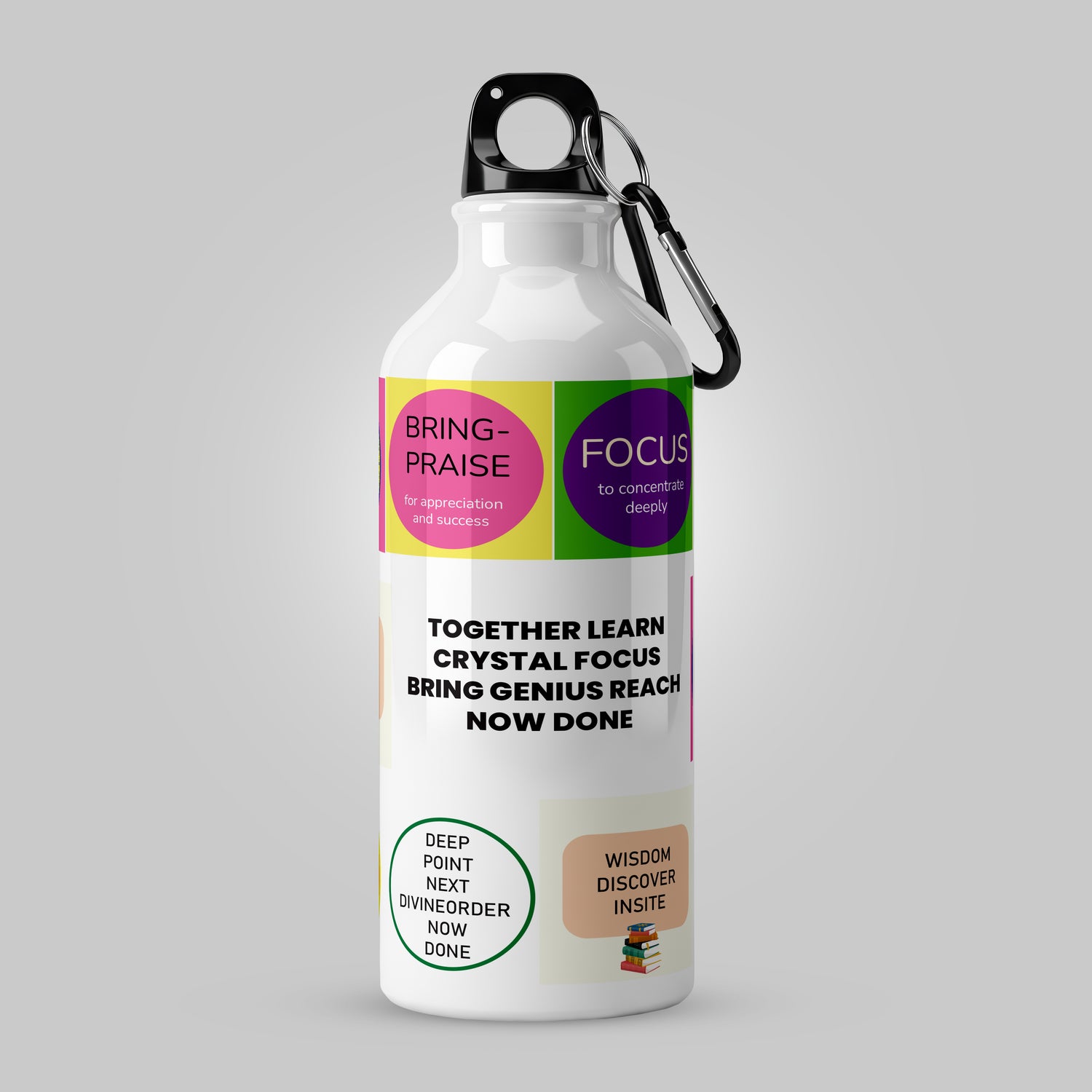 Education Booster Aluminum Water Bottle – 750ml
