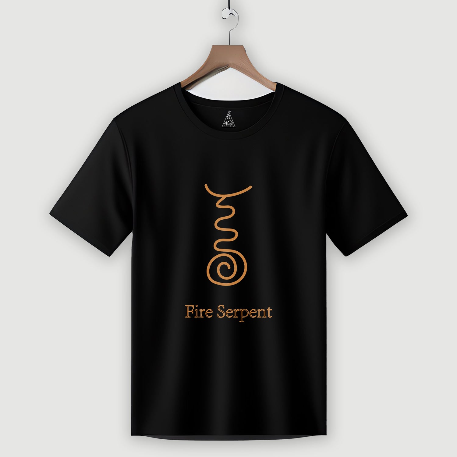 Fire serpent Reiki symbol Cotton Printed T-Shirt