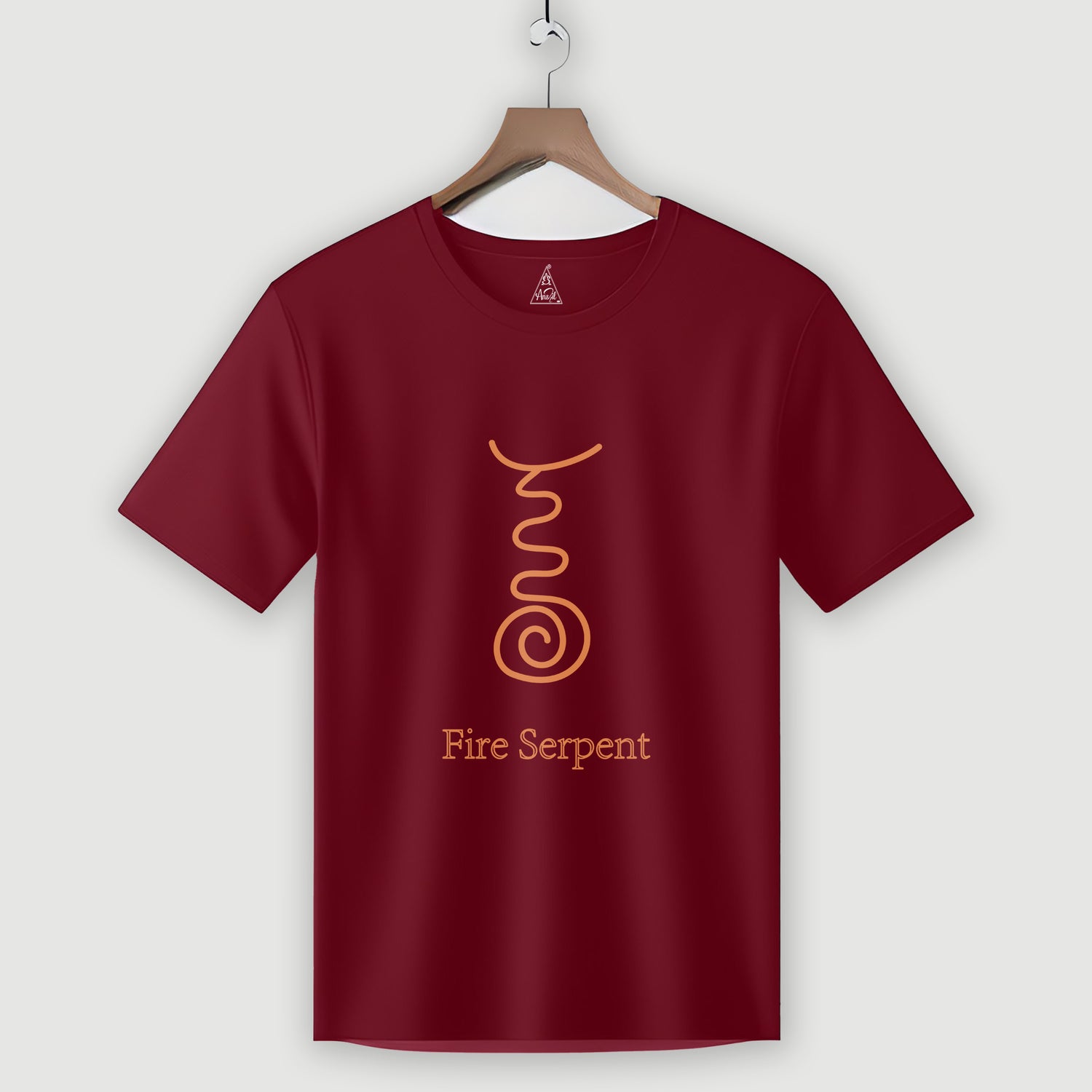 Fire serpent Reiki symbol Cotton Printed T-Shirt