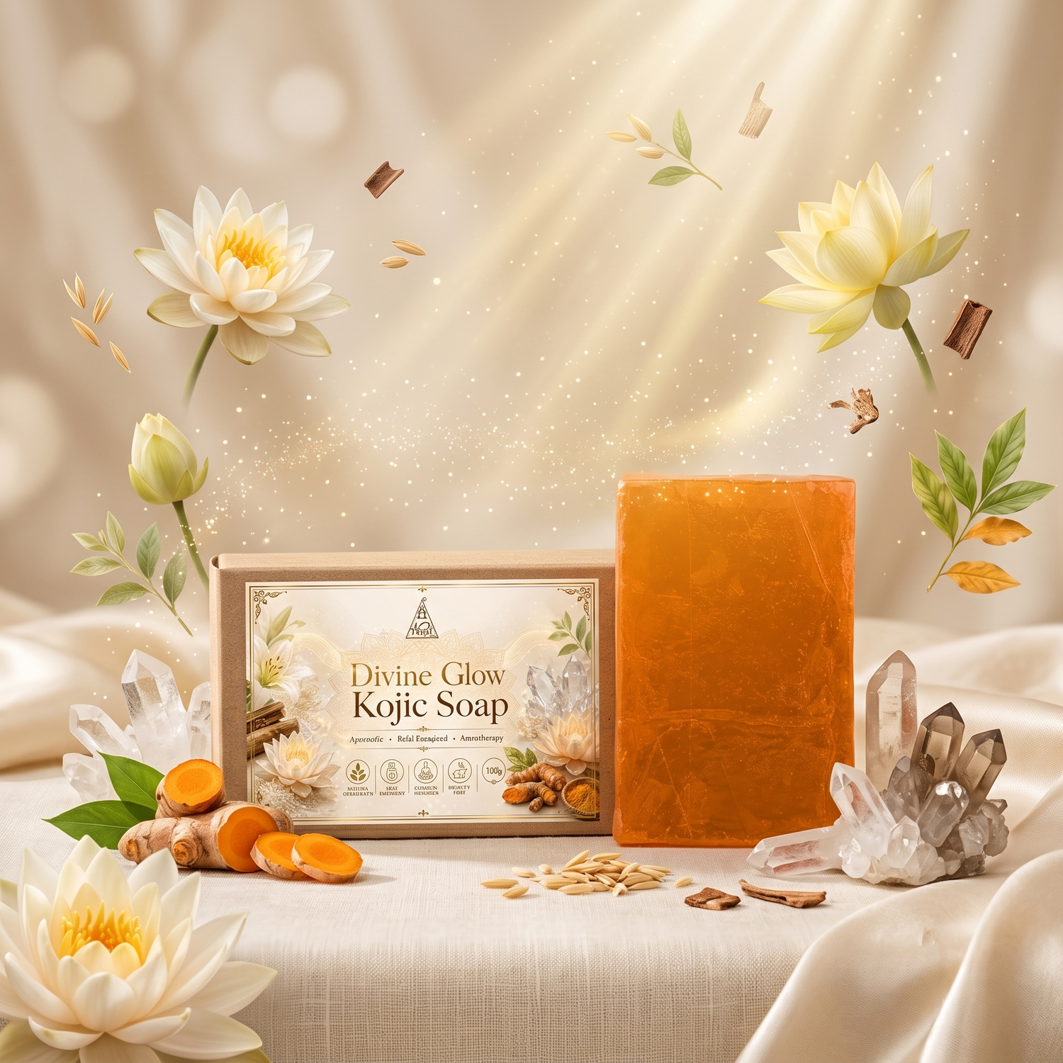 Divine Glow Kojic Soap 100g