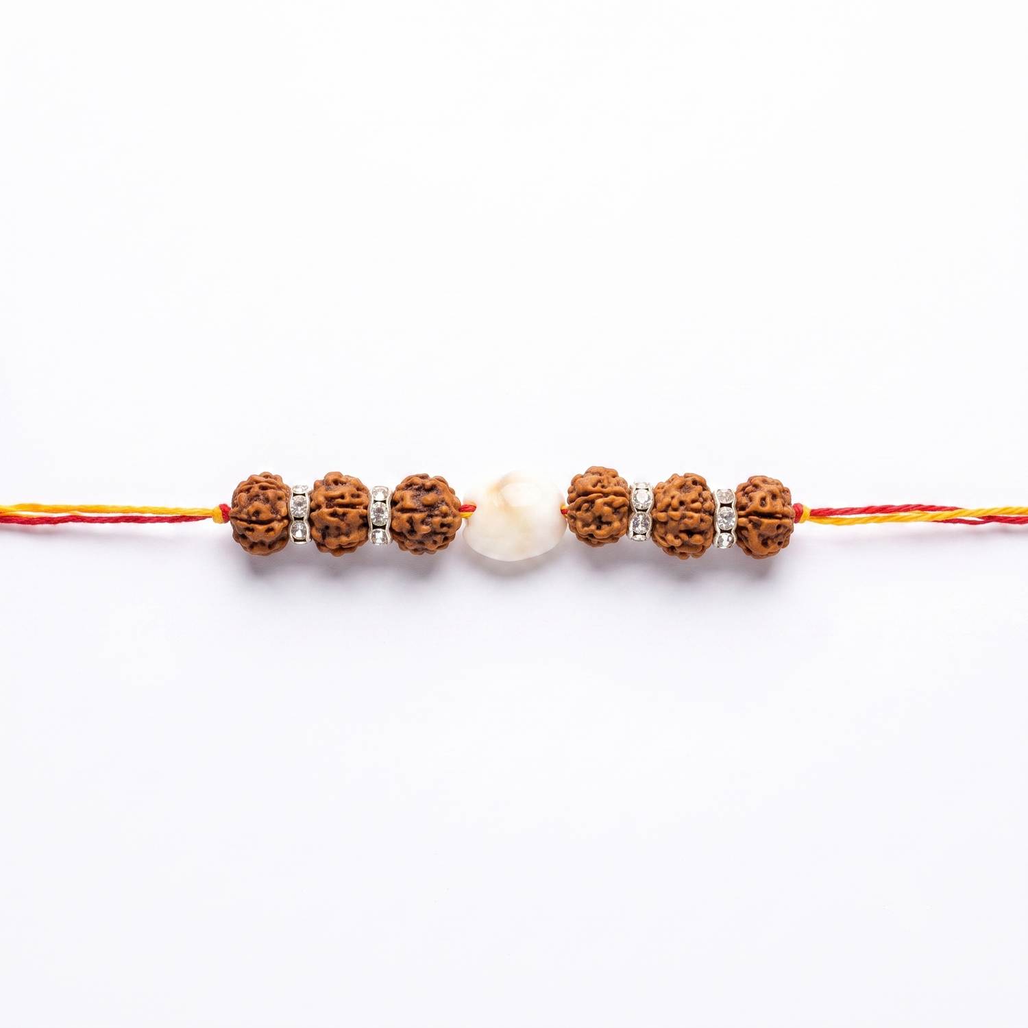 Rudraksha & Pearl Rakhi – A Symbol of Love, Protection & Blessings