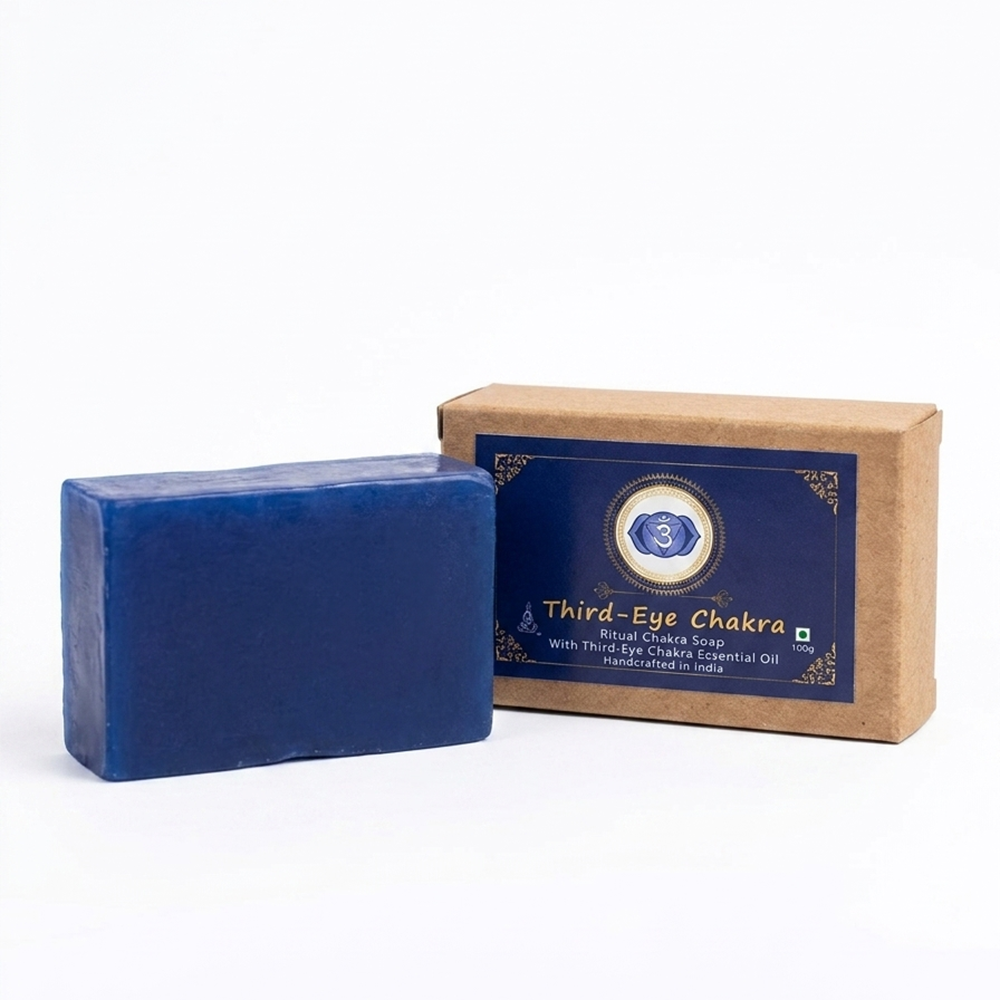 Third eye Chakra bath Soap 100g (Pack of 1)