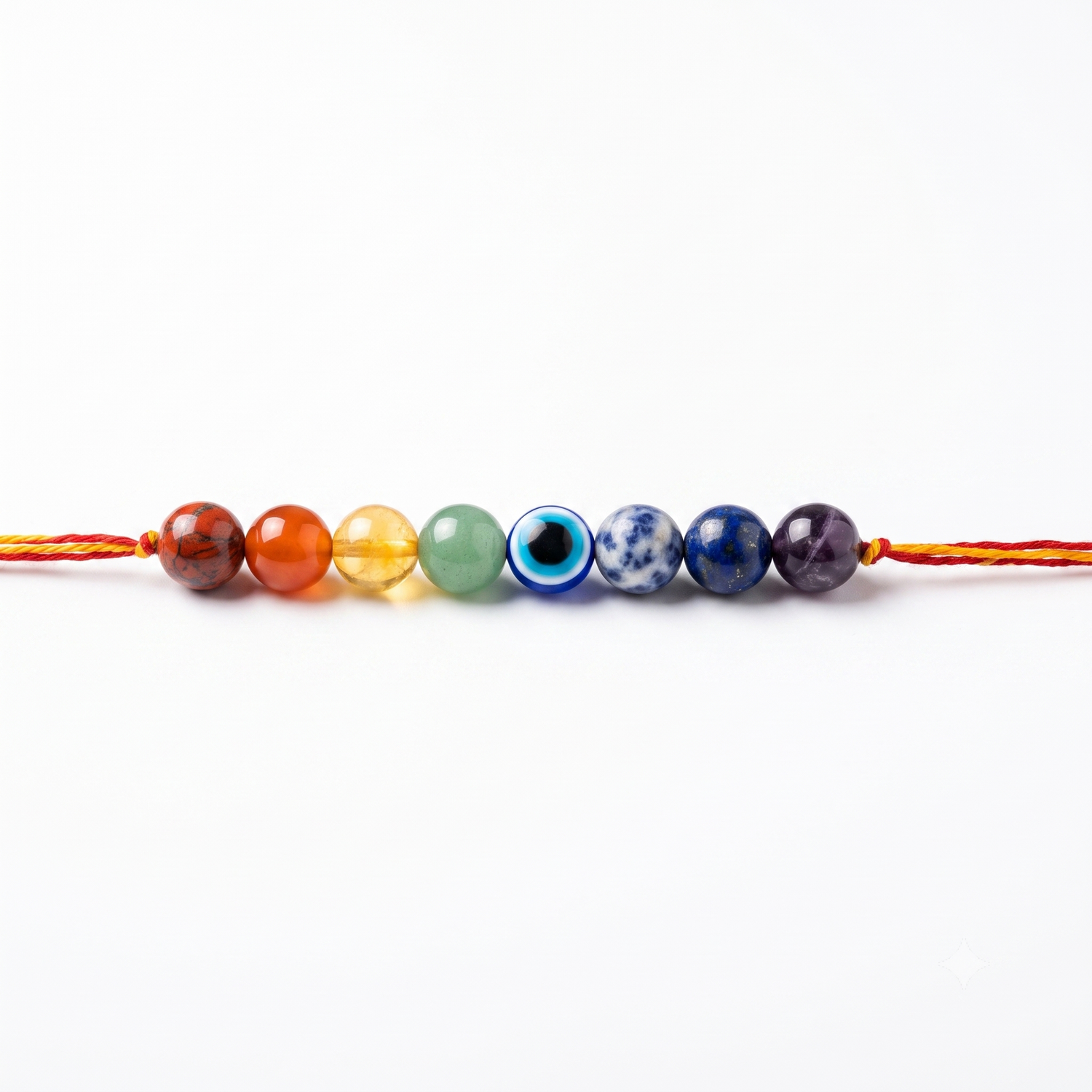 7 Chakra Crystal Rakhi – Balance, Protection & Positive Energy