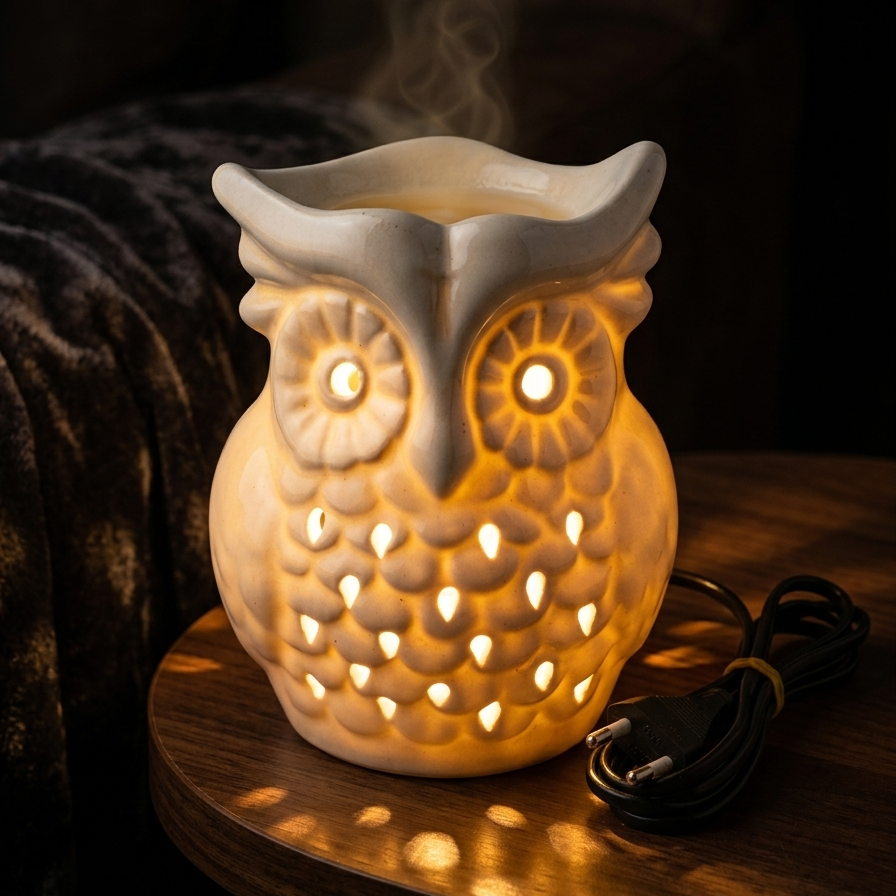 Owl Ceramic Electric Aroma Diffuser